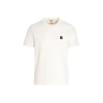 PARAJUMPERS Logo Patch Crewneck T Shirt