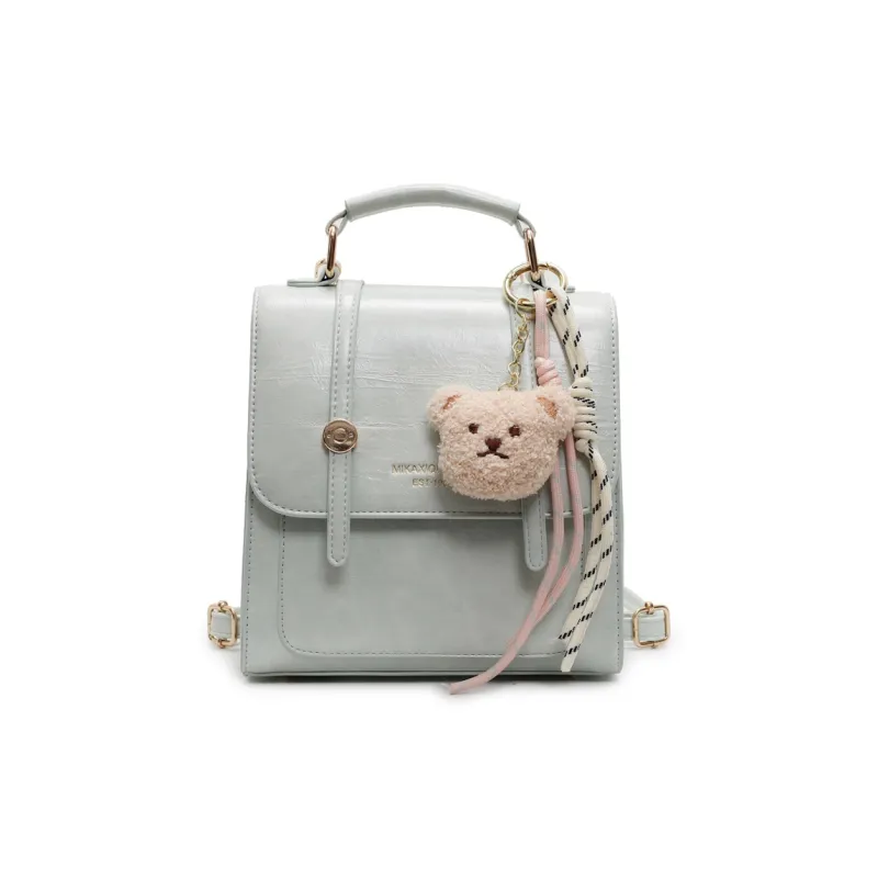 LUVISTRUE PU Backpack Crossbody Bag Regular Women's Blue/Ecru/Black/Pink-7