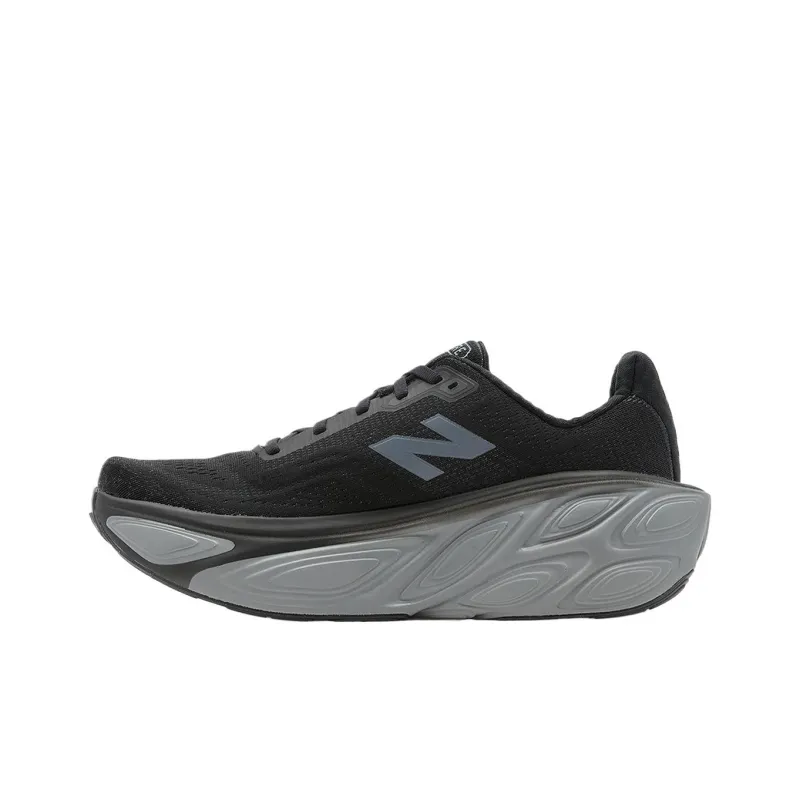 New Balance Fresh Foam X More V5 Low Top Running Shoes Unisex Black-2
