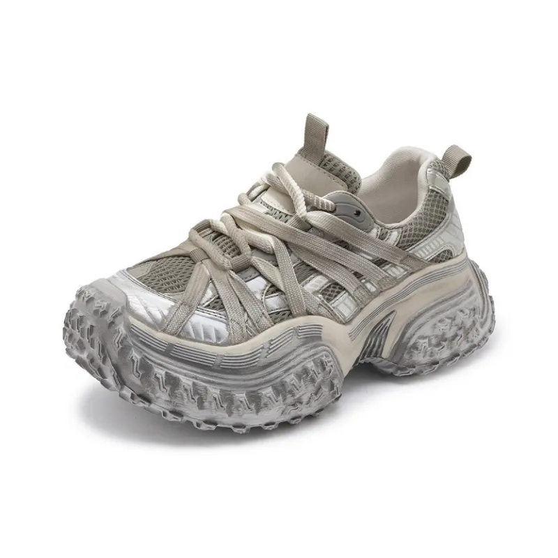 VAEL Chunky Sneakers Women's Red-0