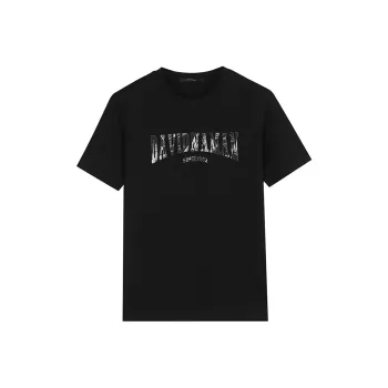 DAVID NAMAN SS24 T Shirt Men's Black