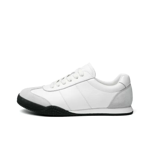 FED Breathable Low Top Casual Shoes Men's White