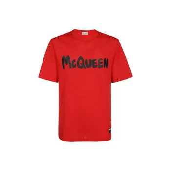 Alexander McQueen T Shirt Men's Red
