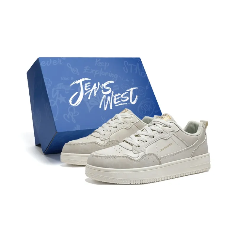 JEANSWEST Anti Slip And Wear Resistant Height Increasing Skateboard Shoes Women's-0