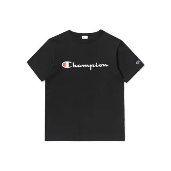 Champion T Shirts Unisex Black