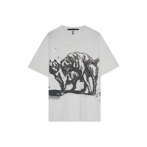 SANKUANZ 남녀공용 티셔츠