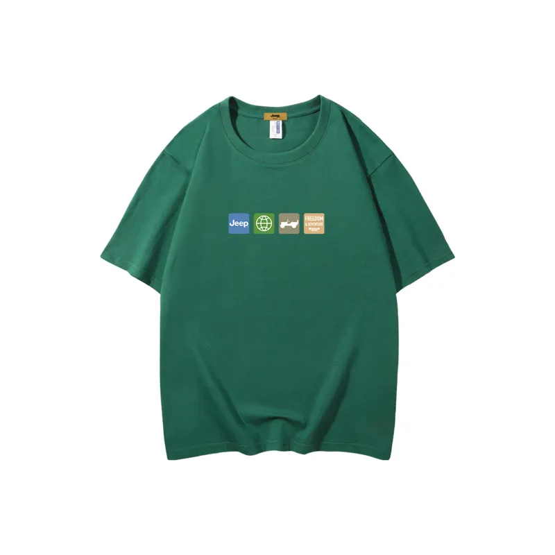 Jeep Drop Shoulder Sleeve T Shirt Unisex-16