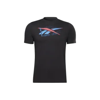 Reebok GS TRACK VECTOR T-Shirt Men's Black