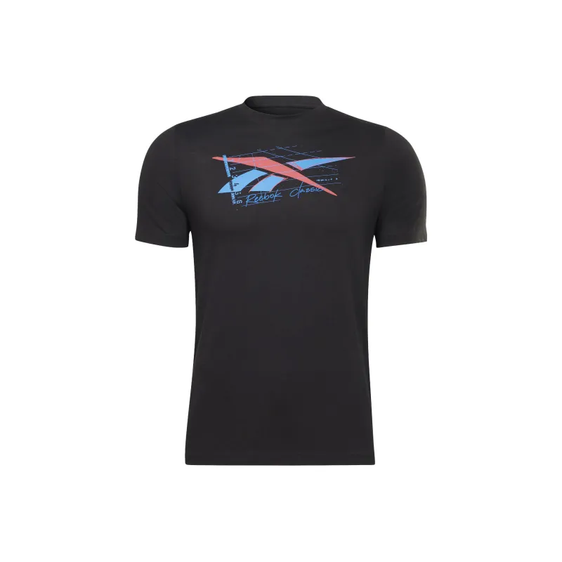 Reebok GS TRACK VECTOR T-Shirt Men's Black-0
