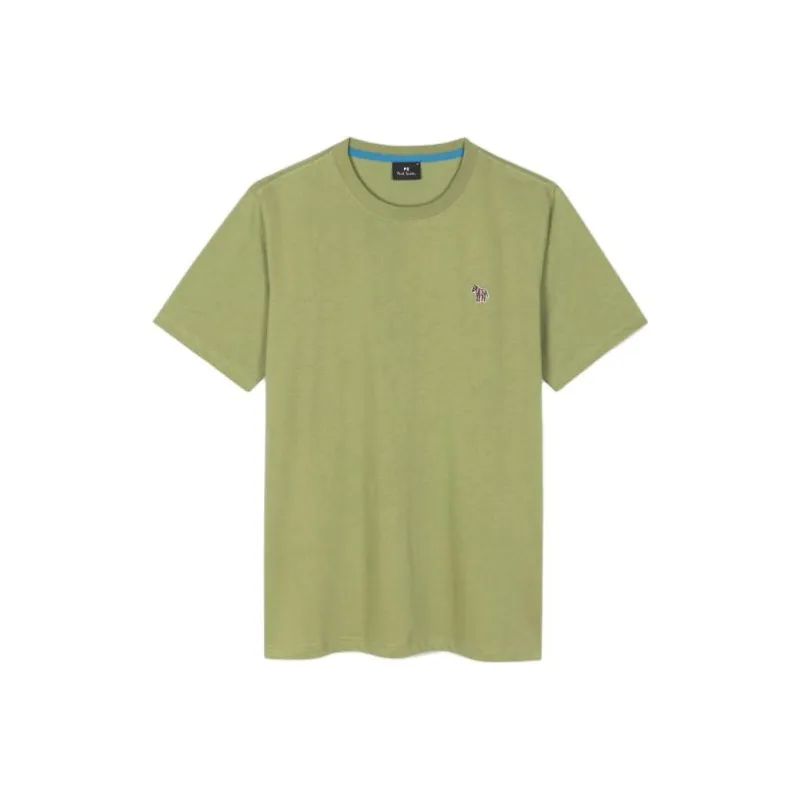 Ps Paul Smith Zebra Logo appliqué T shirt-0