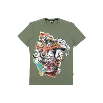 Just Cavalli T-Shirt Men's Green