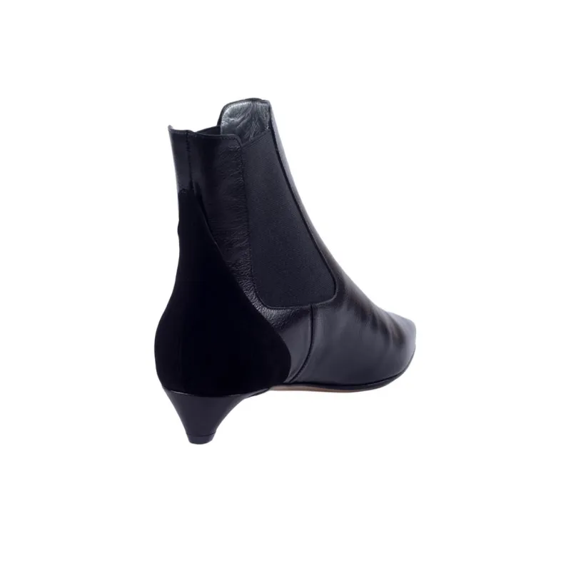 Givenchy GV3 Series Ankle Length Chelsea Boots Women's Black-3