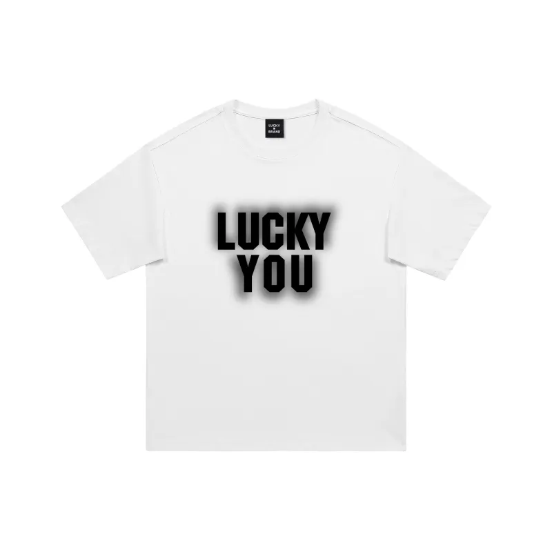 LUCKY BRAND Short Sleeved T Shirts Unisex-2