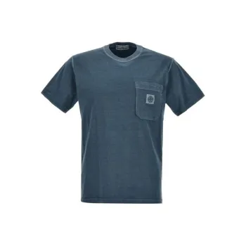 STONE ISLAND T Shirt Men's Dodger Blue