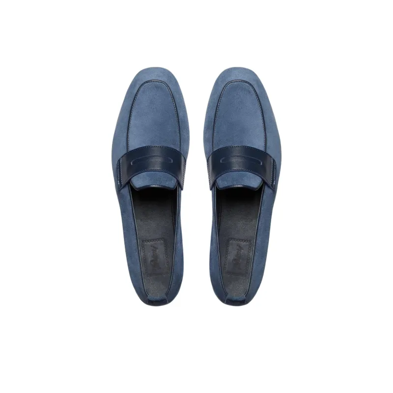 BRIONI Monza Casual Shoes Men's Blue-3