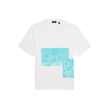 THEORY T Shirts Men White