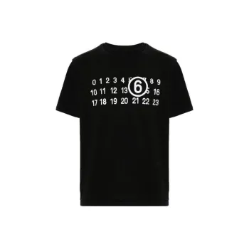 MM6 Maison Margiela T Shirt Men's Black