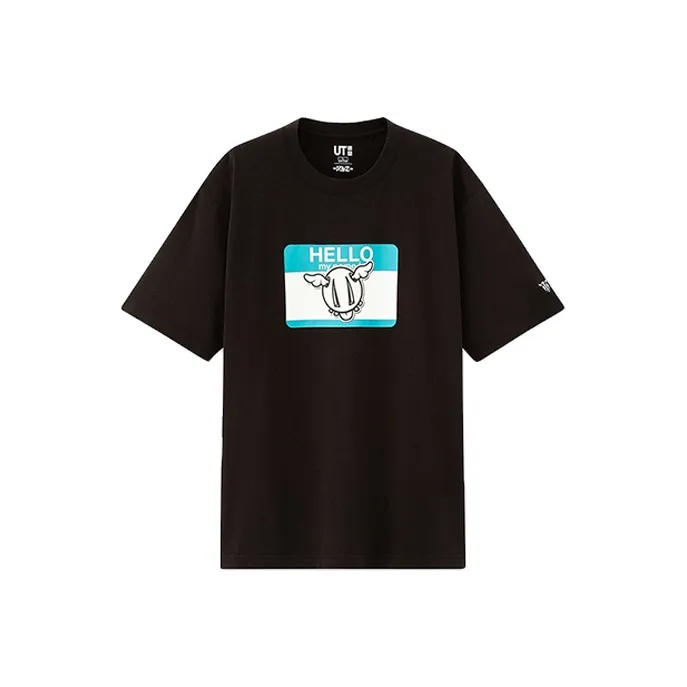 UNIQLO T Shirts Unisex Black-0