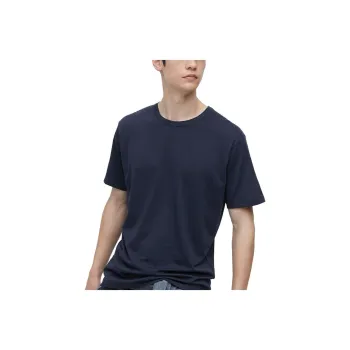 UNIQLO T Shirts Men Navy Blue 69