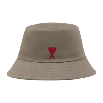 AMIPARIS Ami De Coeur embroidery Bucket Hat