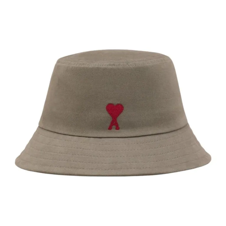 AMIPARIS Ami De Coeur embroidery Bucket Hat-0