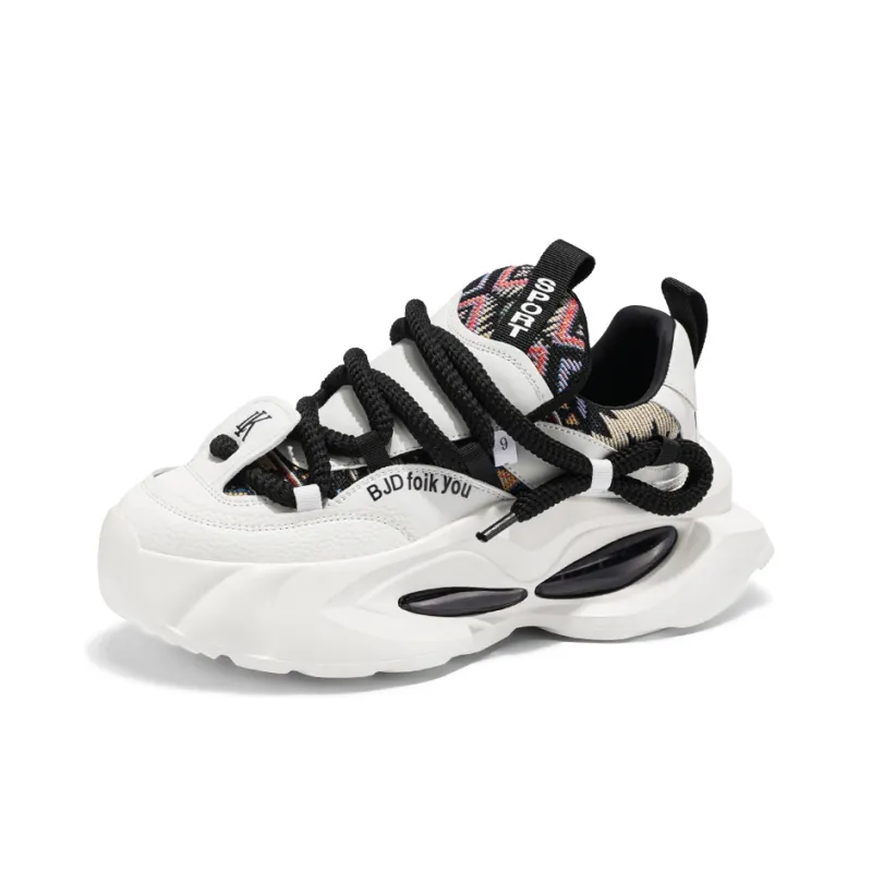 JANECO Low Top Chunky Sneakers Men's-2
