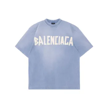 Balenciaga Blue Tape Type T Shirt