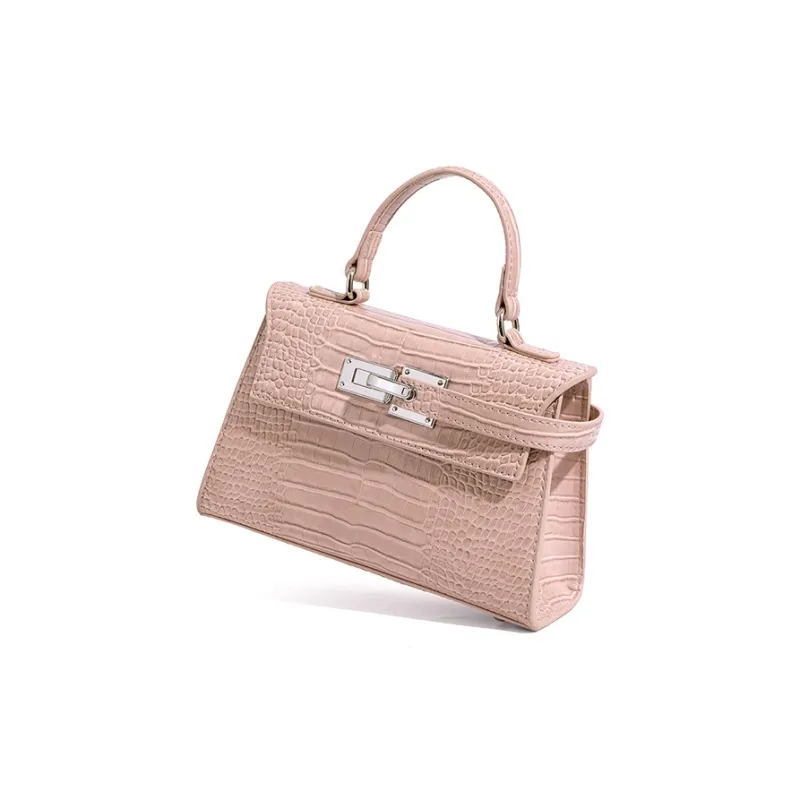 Vigno Synthetic Leather Shoulder Bag Crossbody Bag Regular Women's Black/Pink/White-8