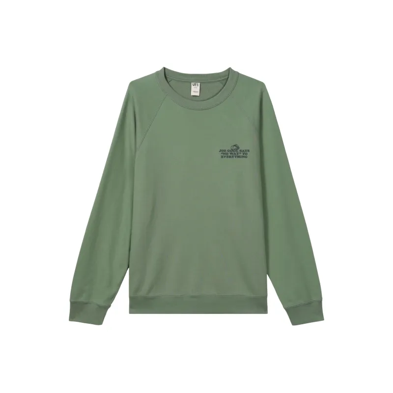 Peanuts X UNIQLO X PEANUTS Co branded Series T Shirts Unisex Turquoise-0