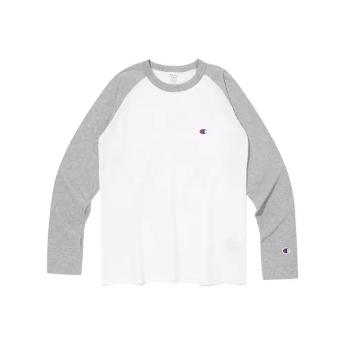 Champion T-Shirts Men Gray White