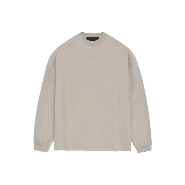 Fear Of God Essentials Logo embroidered Long sleeve T shirt-0