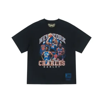 Mitchell & Ness T Shirt Unisex Black