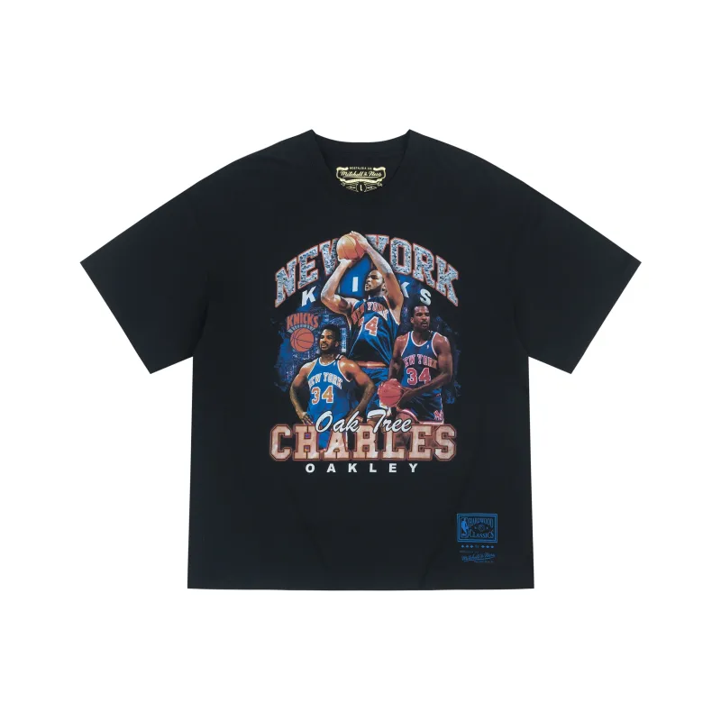 Mitchell & Ness T Shirt Unisex Black-0