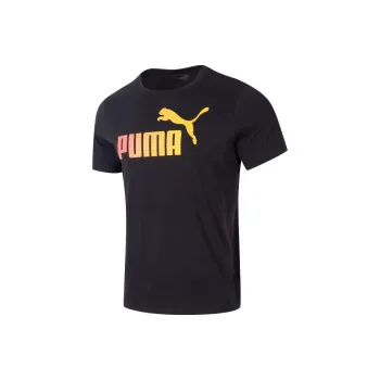 PUMA ESS T Shirts Men Black