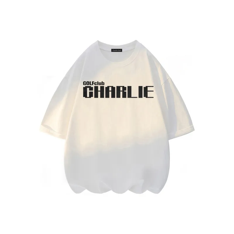CHARLIE GOLF T Shirt Unisex White-1