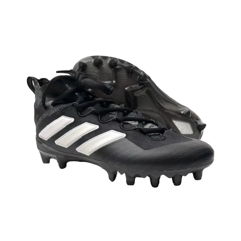 Adidas Anti Slip Wear Resistant Soccer Shoes Men's Black-2