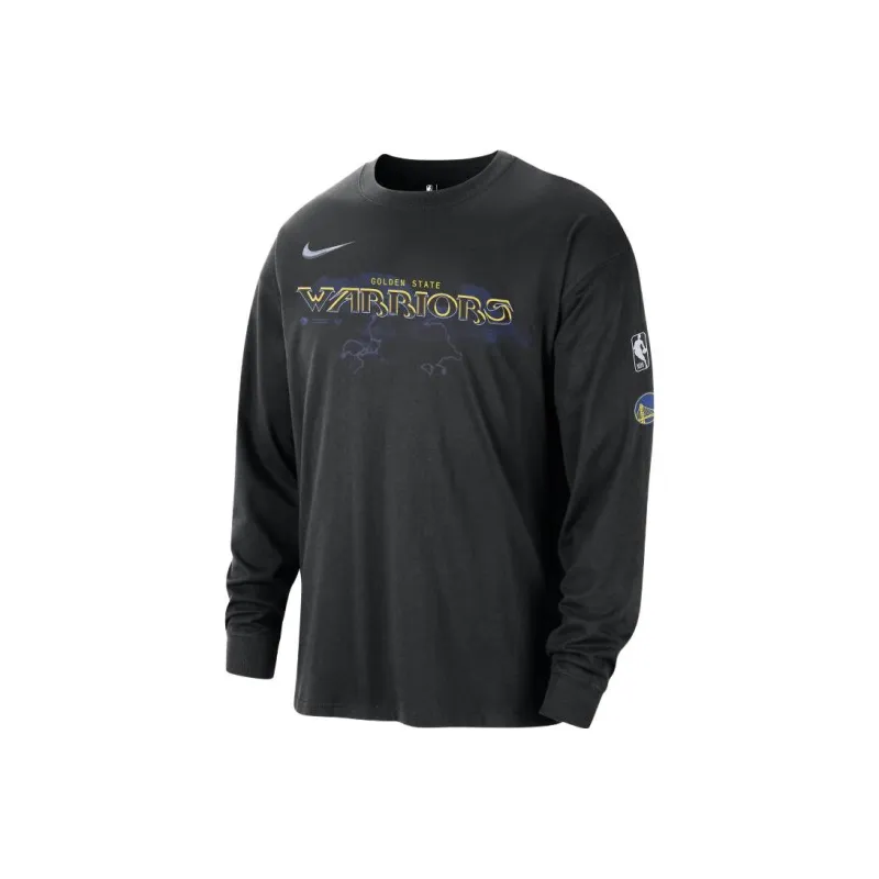 Nike Golden State Warriors Essential Max90 Men's Nike Nba Long Sleeve T Shirt-0