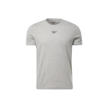 Reebok WORKOUT READY PIPING T-Shirt Men's Gray