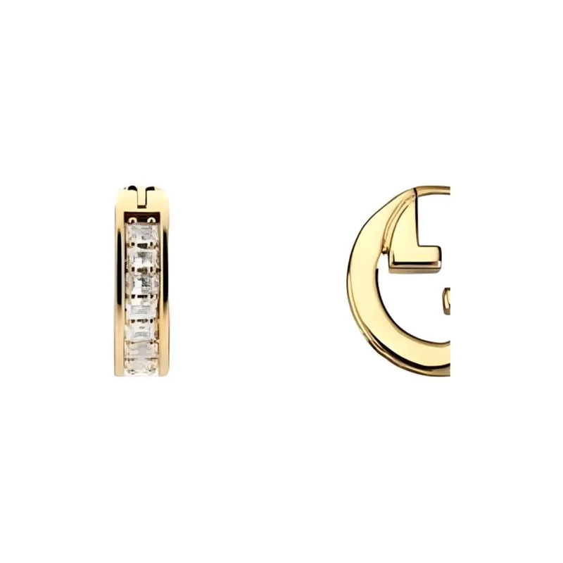 GUCCI Brass Earrings Women's Gold-2