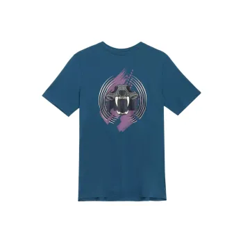 PUMA Running Pattern T-Shirts Men Blue