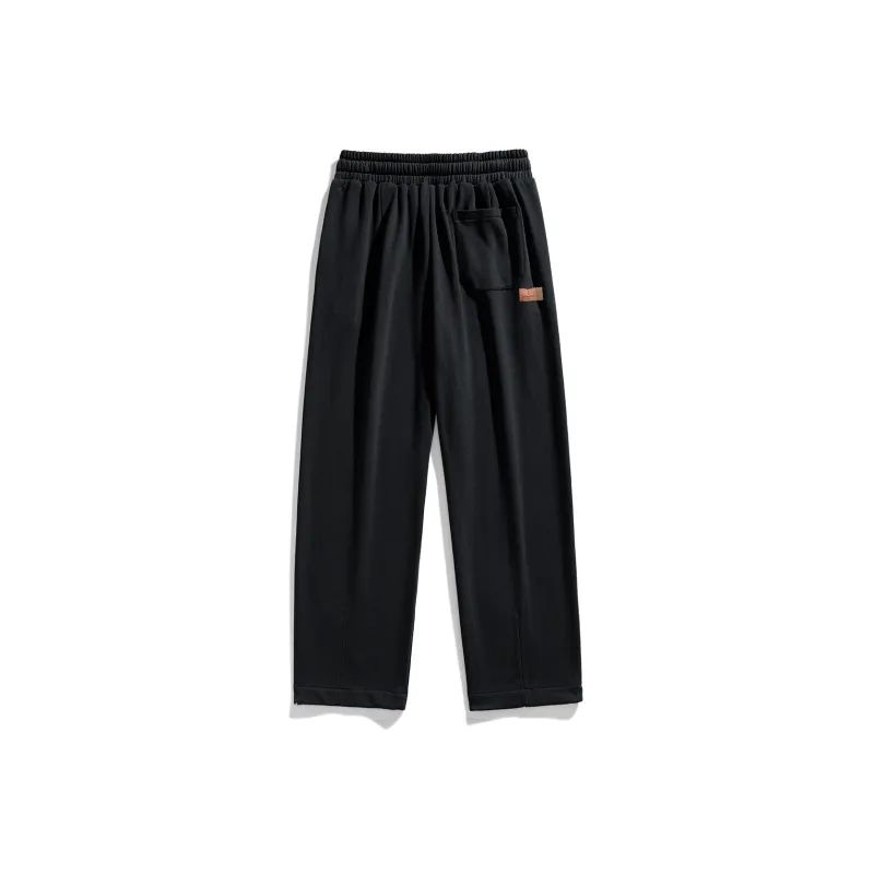 DOUBLEFISH Sports Pants Unisex Black-1