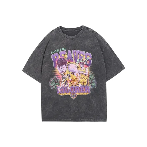 RIGORER x AOSITING·LIFUSI American Crew Neck Short Sleeved T Shirts Unisex