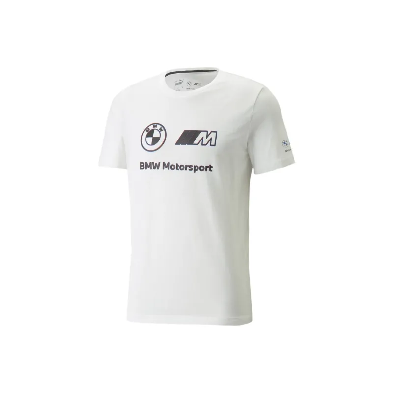 PUMA x BMW M Motorsport Logo Tee T-Shirt Men's White-0