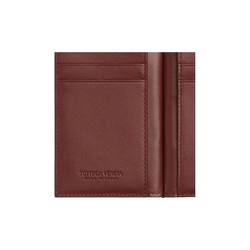 Bottega Veneta CASSETTE Calfskin Card Holder Regular Men's Space Blue-3