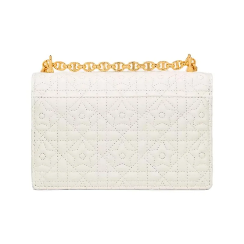 DIOR Miss Caro Lambskin Shoulder Bag Mini Women's Ecru-2