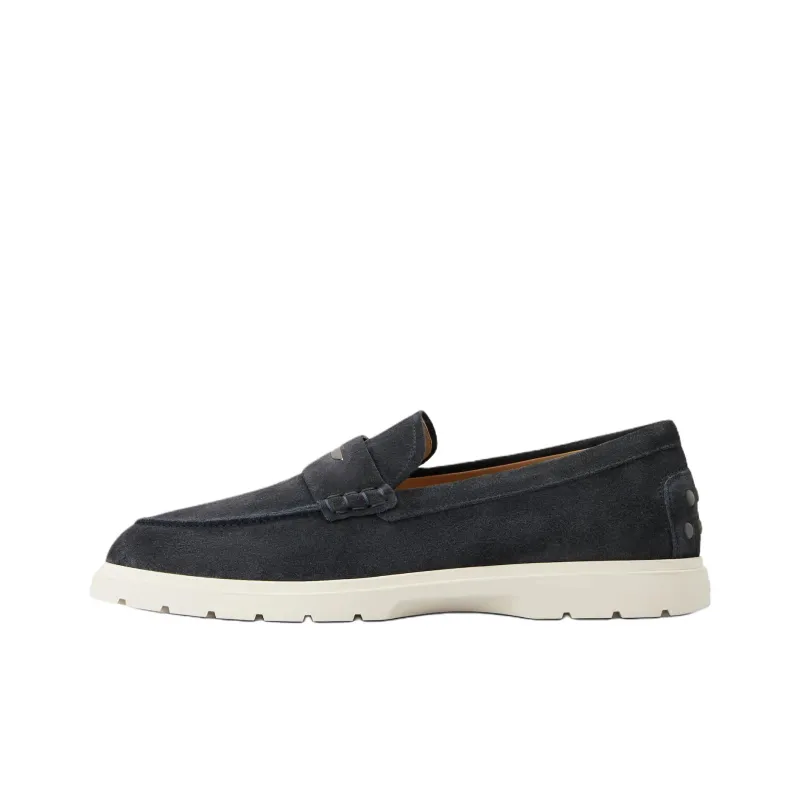 TOD'S Gommino Loafers Men Blue-0