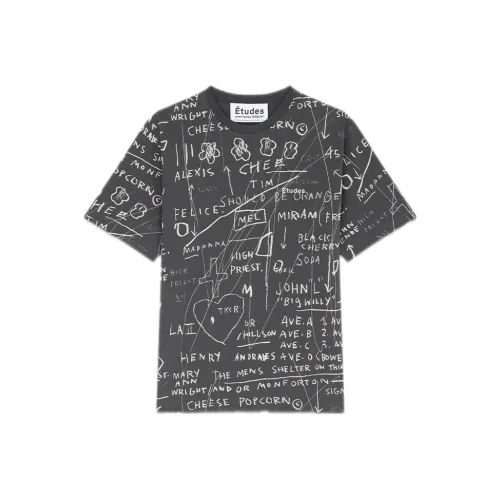 Études T-Shirts Men Gray