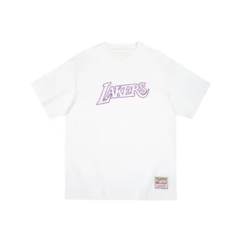 Mitchell & Ness NBA Collection T Shirt Los Angeles Lakers Unisex White