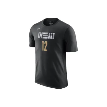 Nike Ja Morant Memphis Grizzlies City Edition T Shirt City Edition, Memphis Grizzlies, Ja Morant Size 12 Men's Black