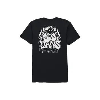 Vans Hooded Figure T-Shirt T-Shirt Men's Black